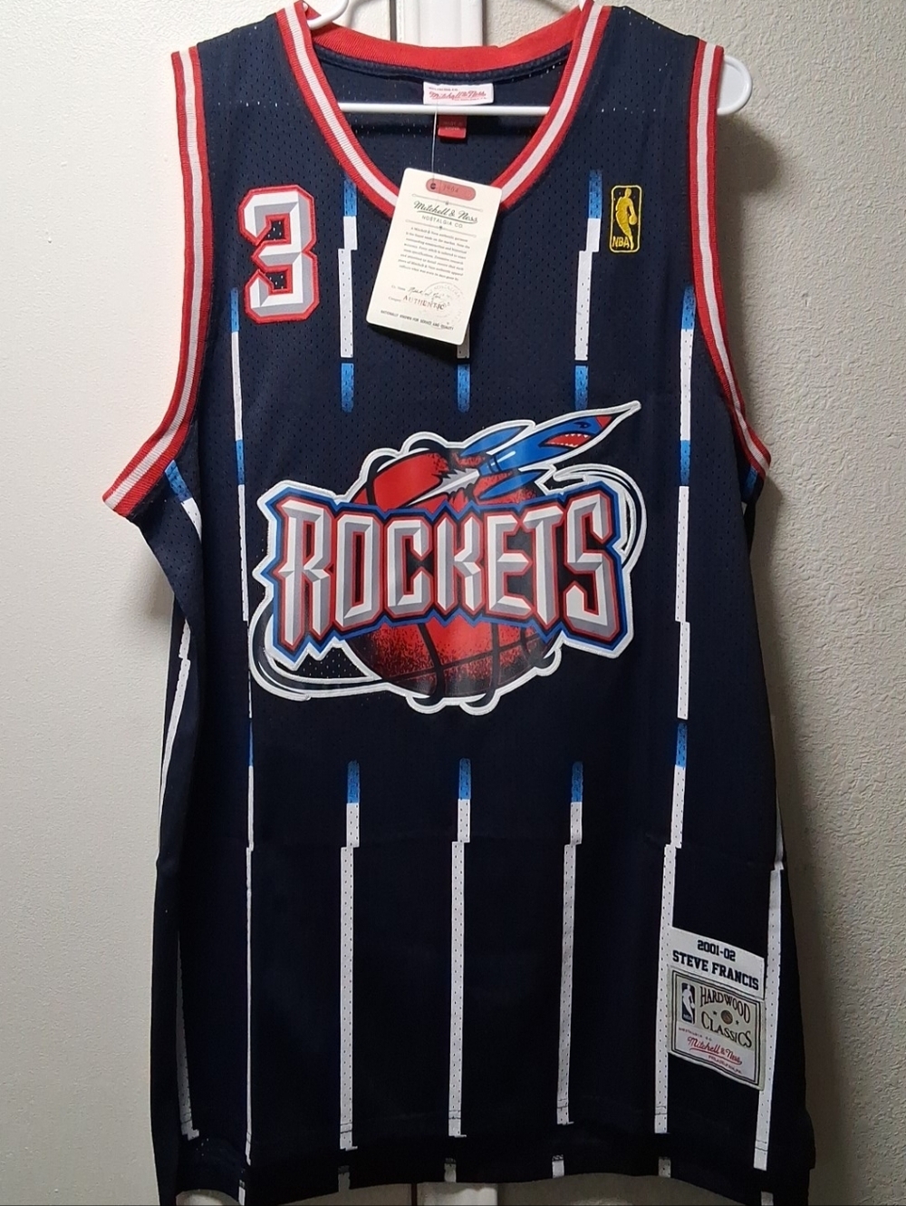 Steve Francis Houston Rockets Jersey